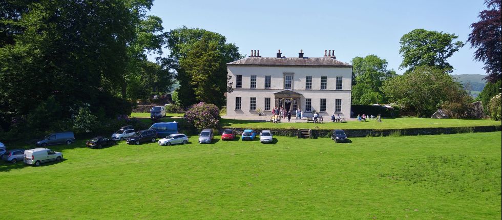 Skylark Aerial view wedding