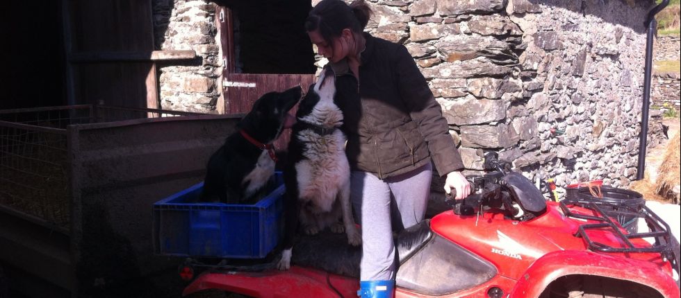 Tess and Mac helping Caroline