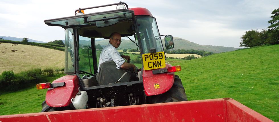 Hay time at Haveriggs